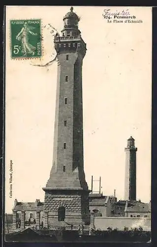 AK Penmarch, le Phare d`Eckmühl, Leuchtturm