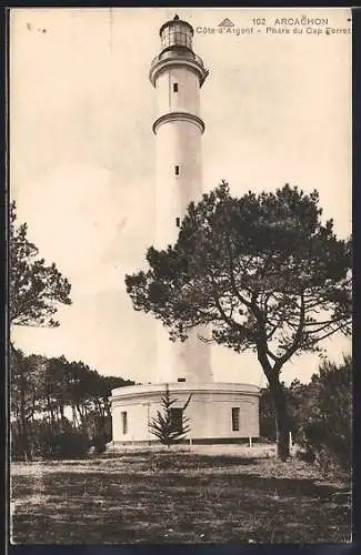 AK Cap Ferret, Le Phare, Leuchtturm Gesamtansicht