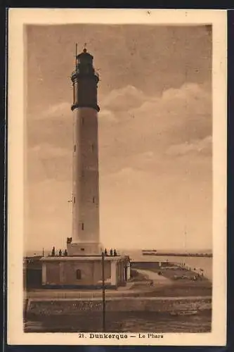 AK Dunkerque, Le Phare, Leuchtturm