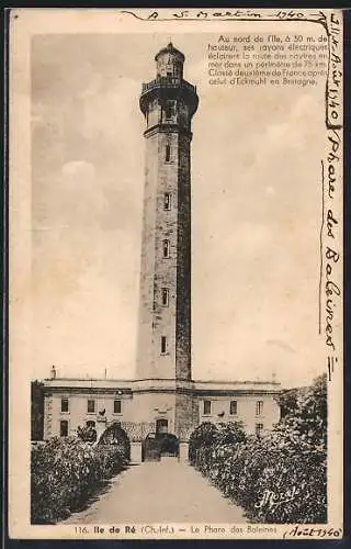 AK Ile de Ré, Le Phare des Baleines