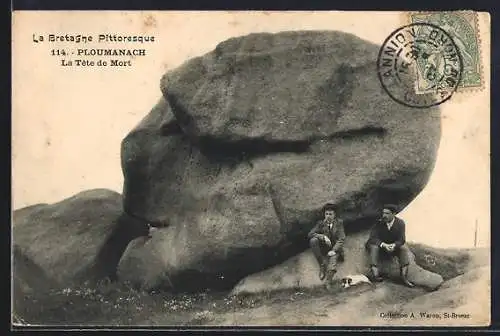 AK Ploumanach, La Tete de Mort, Gesteinsformation