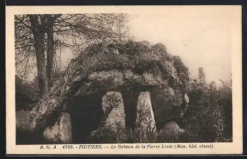 AK Poitiers, Le Domen de la Pierre Levée, Gesteinsformation