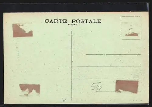 AK Carnac /M., Alignements du Mènec, Gesteinsformation