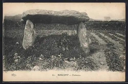 AK Roscoff, Dolmens, Gesteinsformation