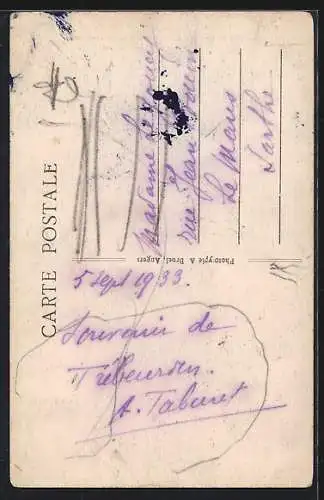 AK Trébeurden /C. du-N., Menhir de Penvern