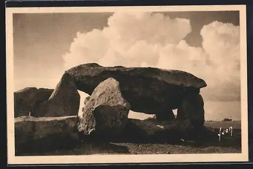 AK Carnac /Morbihan, Dolmen de Ker Gavat