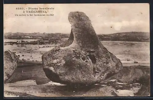 AK Pierre Branlante, Un Enfant la fait facilement osciller, Gesteinsformation