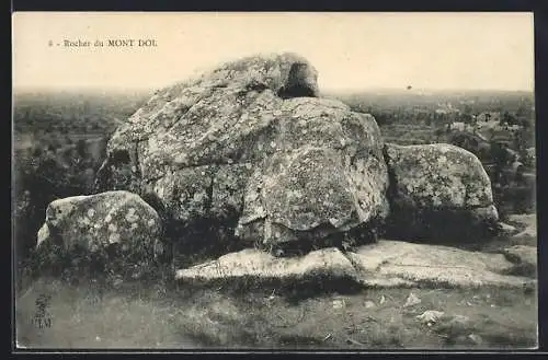 AK Rocher du Mont Dol, Gesteinsformation auf dem Mont Dol
