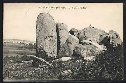 AK Porspoder /Finistère, Les Grandes Roches