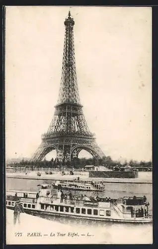 AK Paris, La Tour Eiffel, Eiffelturm