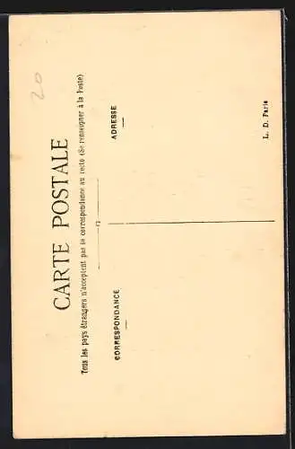 AK Paris, Panorama vers la Tour Eiffel et Trocadéro, Eiffelturm