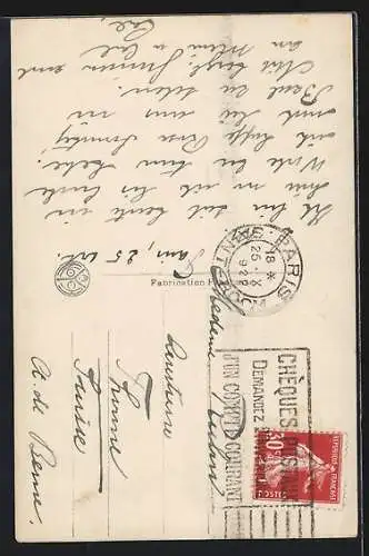 AK Paris, La Tour Eiffel, Eiffelturm