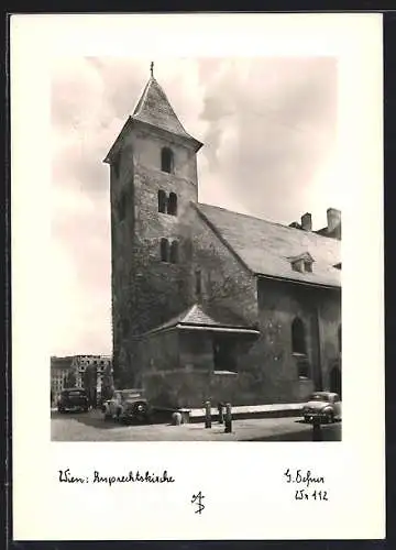 Foto-AK Adalbert Defner: Wien, Ruprechtskirche