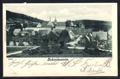 AK Bebenhausen, Blick auf den Ort