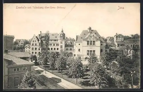 AK Jena, Lesehalle und Volkshaus (Carl-Zeiss-Stiftung)