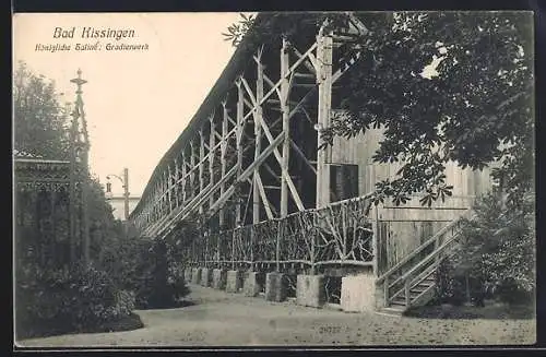 AK Bad Kissingen, Königliche Saline: Gradierwerk