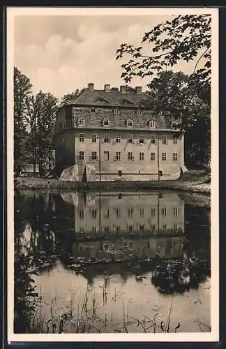 AK Herrnhut /Oberlausitz, Grenzlandschule Schloss Ruppersdorf, Bund Deutscher Osten