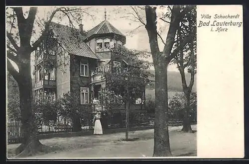 AK Bad Lauterberg, Hotel Villa Schuchardt