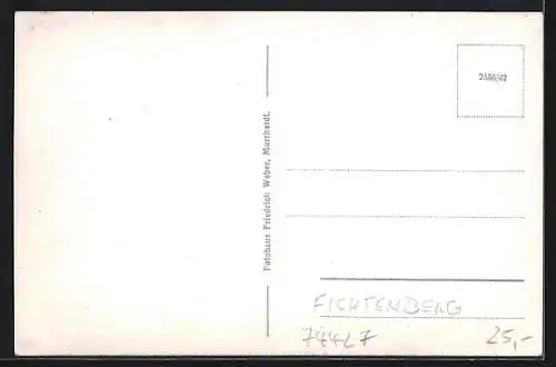 AK Fichtenberg-Erlenhof / Württ., Gasthaus z. Adler v. A. Welz, Strassenpartie, Totalansicht