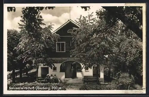 AK Simmerberg i. Allgäu, Das Gasthaus Oberberg