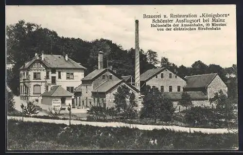 AK Mainz, Brauerei und Restaurant Königsborn