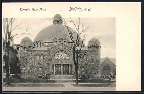 AK Buffalo, NY, Temple Beth Zion, Synagogue