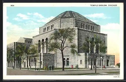 AK Chicago, IL, Temple Sholom