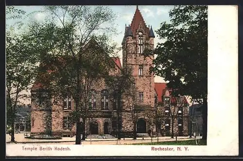 AK Rochester, NY, Temple Berith Kodesh, Synagogue