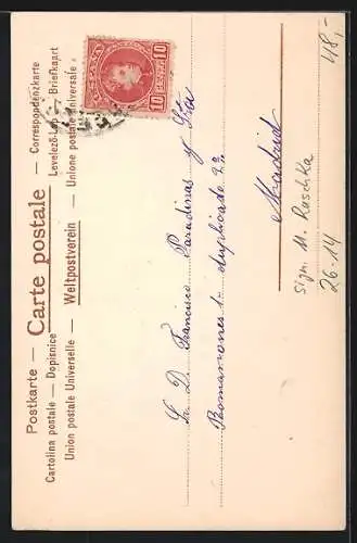 Künstler-AK Raphael Kirchner sign. M. Raschka: Geisha und Soldaten verschiedener Länder stossen mit Sektgläsern an