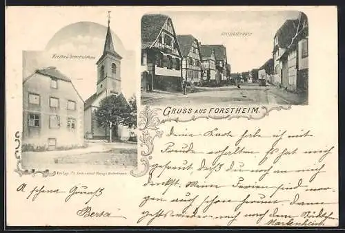 AK Forstheim, Kirche und Gemeindehaus, Hauptstrasse