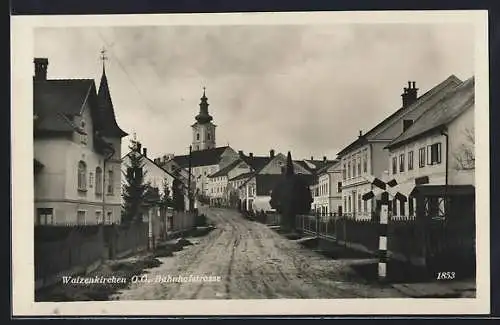 AK Waizenkirchen, Partie in der Bahnhofstrasse