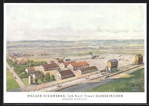 AK Gunskirchen, Welser Kieswerke v. Karl Treul