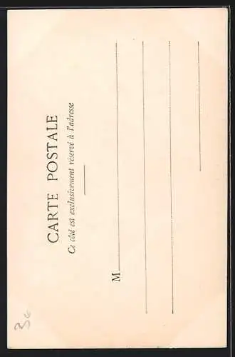 AK Kleines Mädchen mit Puppe in den Armen