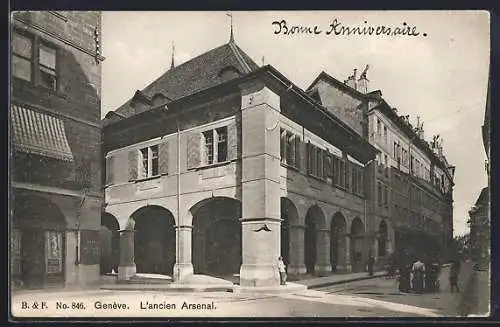 AK Genève, L`ancien Arsenal