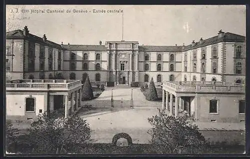 AK Genève, Hopital Cantonal de Genève, Entrée centrale