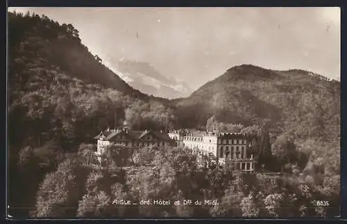 AK Aigle, Grd. Hotel et Dts. du Midi