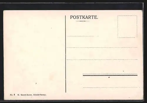 AK Schuls-Tarasp, Totalansicht mit Hotel Belvedere und Gipfelpanotama