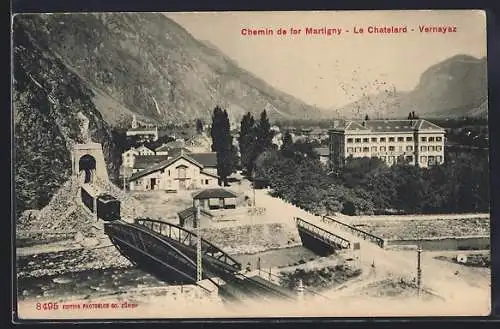 AK Vernayaz, Chemin de fer Martigny, Le Chatelard