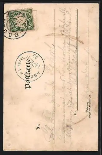 Lithographie Mann trinkt beim illegalen Baden Bier