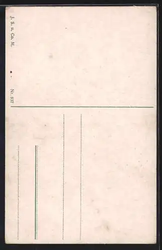 AK Betrunkener Mann umarmt ein Fass Bier