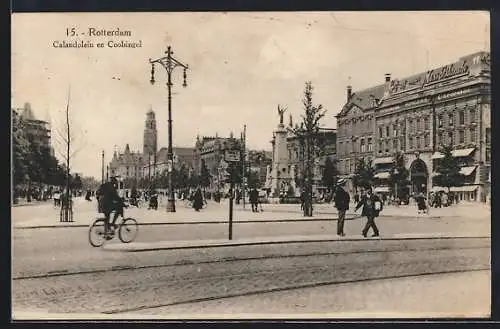 AK Rotterdam, Calandplein en Coolsingel