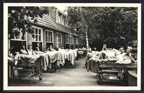 AK Laren /N.H., Sanatorium Juliana-Oord, Tweede Paviljoen