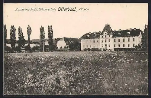 AK Otterbach /Ob.-Oe., Landwirtschaftliche Winterschule