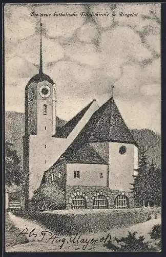 AK Ringelai, Neue katholische Filialkirche