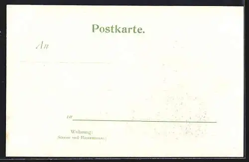 AK Serie: Das grosse Jahrhundert, Porträt von Michael von Muncacsy