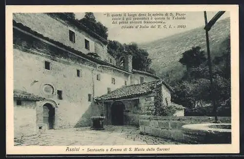 AK Assisi, Santuario o Eremo di S. Maria delle Carceri