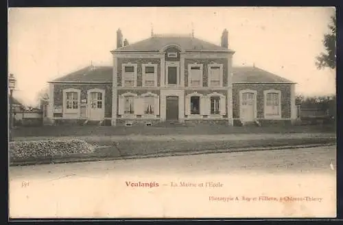 AK Voulangis, La Mairie et Ecole