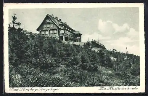 AK Heufuderbaude, Gesamtansicht des Hauses