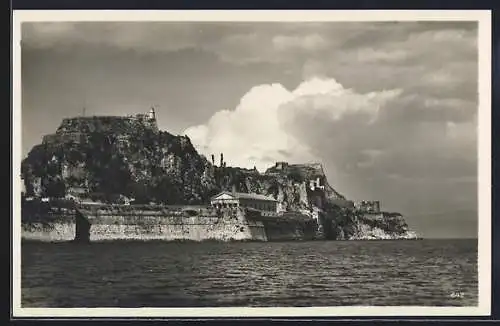 AK Corfu, Blick auf die Citadelle