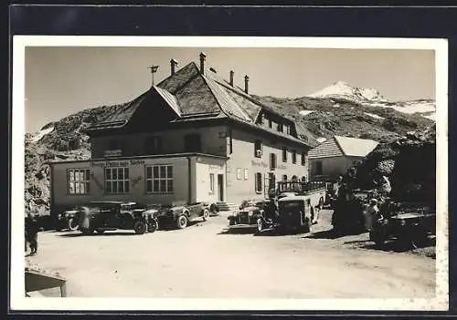 AK Passo Stelvio / Stilfser Joch-Pass, Albergo Passo dello Stelvio